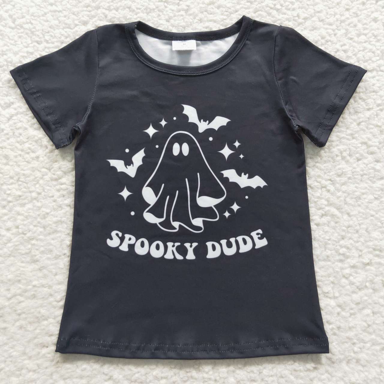 Sibling Baby Boys Girls Hats Ghosts Pumpkins Halloween Tee Shirts Top