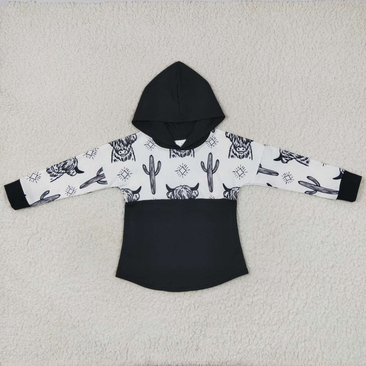 Sibling Baby Boys Long Sleeve Western Hunting Hoodies Top