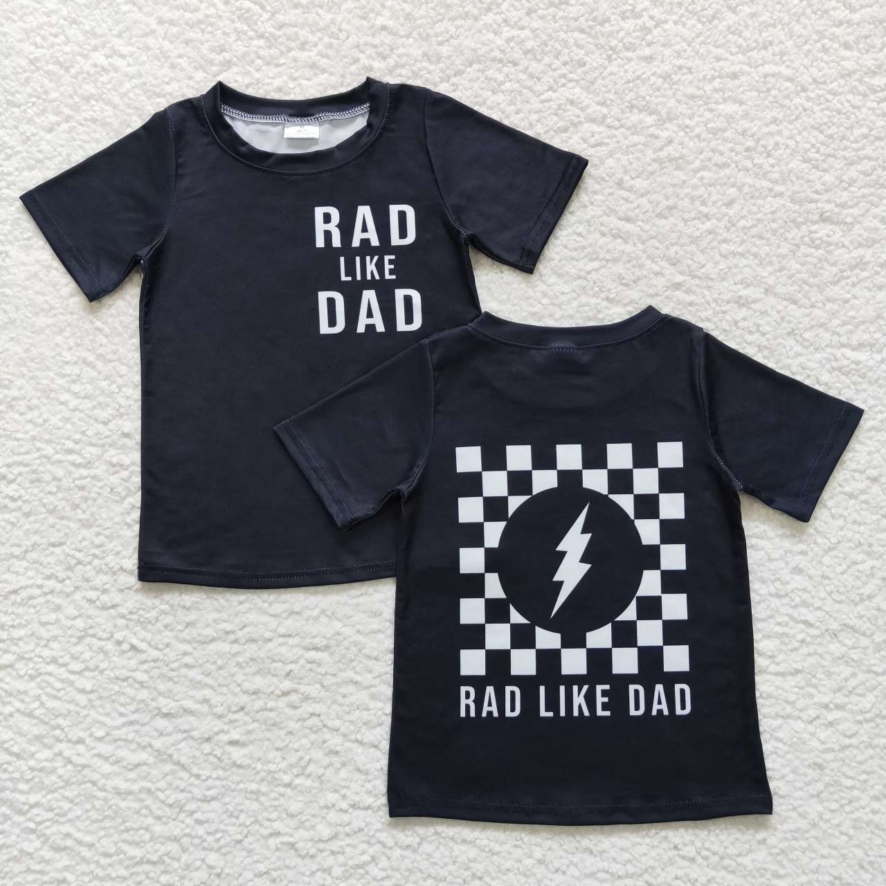 Sibling Baby Boys Girls Daddy's Buddy Lights Hunting Tee Shirts Top