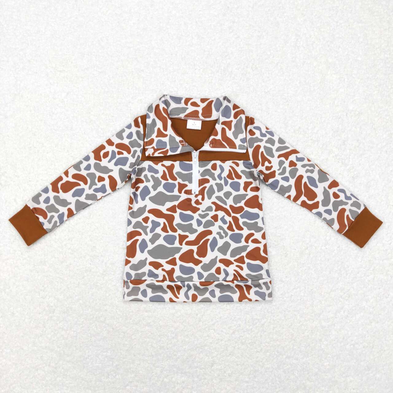 BT0468  baby boy camouflage print boys polo tops