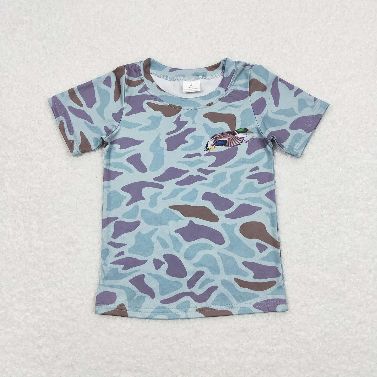Sibling Baby Girls Short Sleeve Southern Camo T-shirts Top