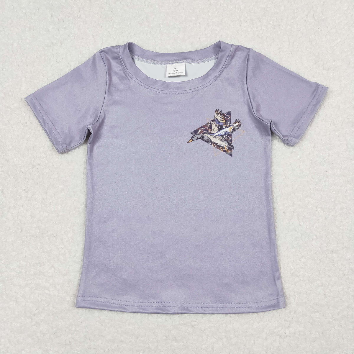 Sibling Baby Boys Short Sleeves Camo Deer Ducks Dogs Hunting T-shirts Top