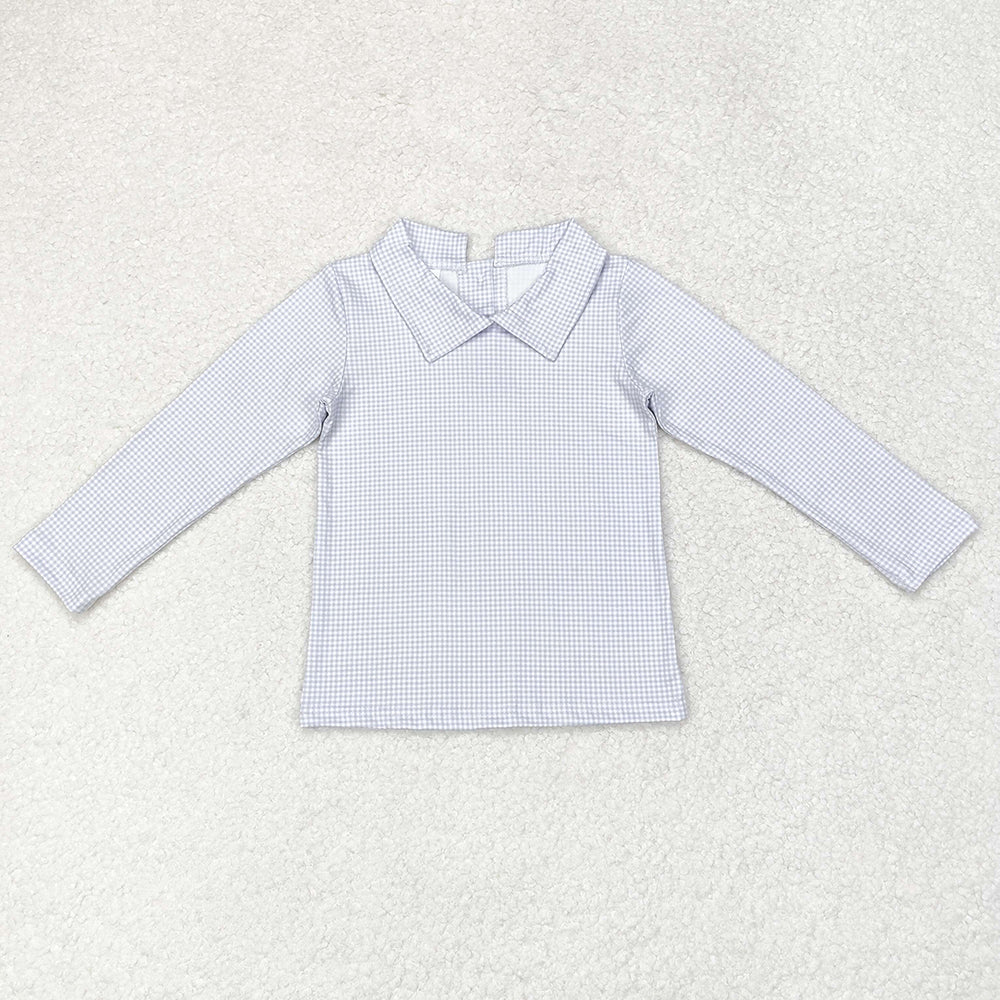 Sibling Baby Boys Boutique Mardi Gras Long Sleeves Half Zipper Button Pullovers Tops