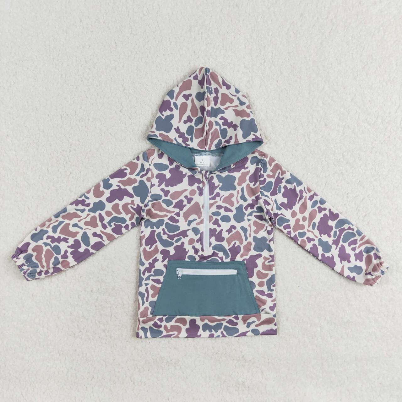 BT0754   toddler boy clothes camouflage boy winter top
