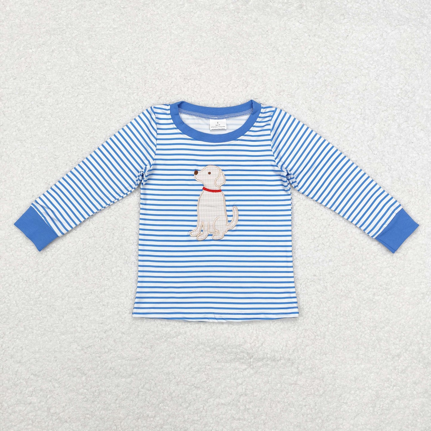 Sibling Baby Boys Girls Embroidery Ducks Dogs Fishing Southern Hunting Tee Shirts Top