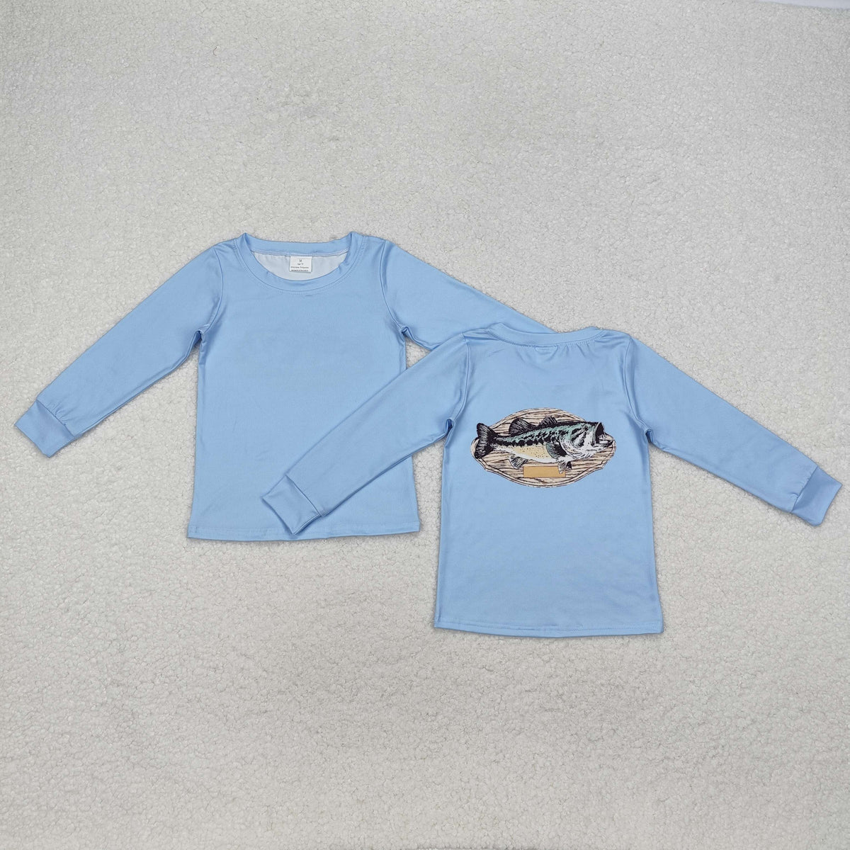 Sibling Baby Boys Long Sleeve Camo Ducks Fishing Hunting T-shirts Top