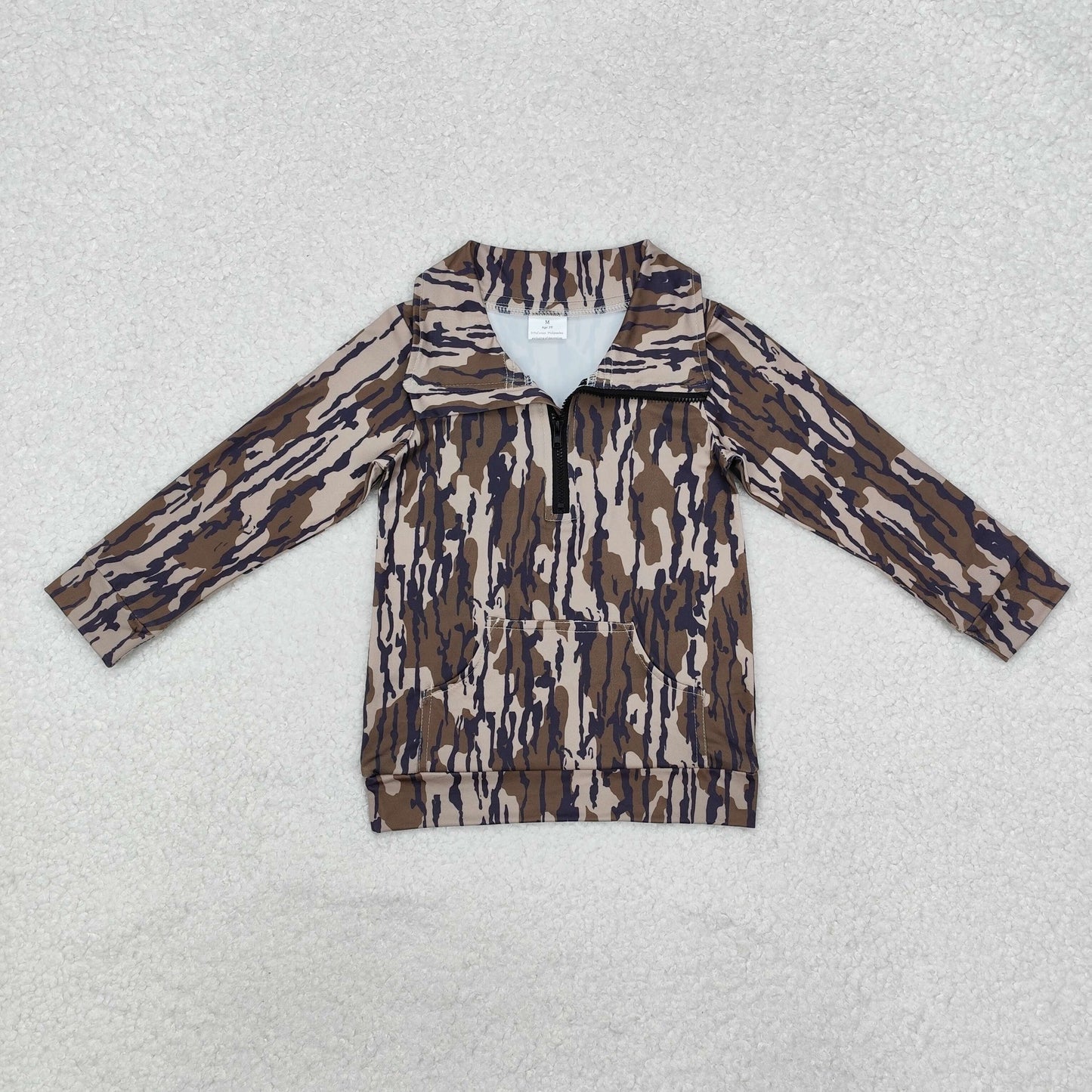 Sibling Baby Boys Girls Southern Camo Button Shorts Clothes Set Pullovers Pants Shorts