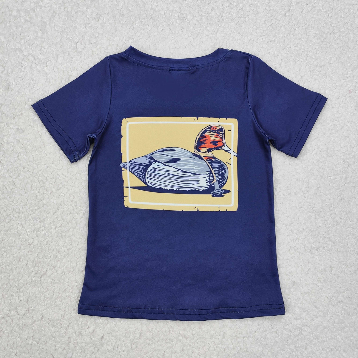 Sibling Baby Boys Short Sleeve Dogs Ducks Fishing Hunting T-shirts Tops
