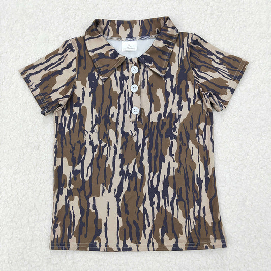 BT1207 baby boy clothes bottomland camouflage summer tshirts