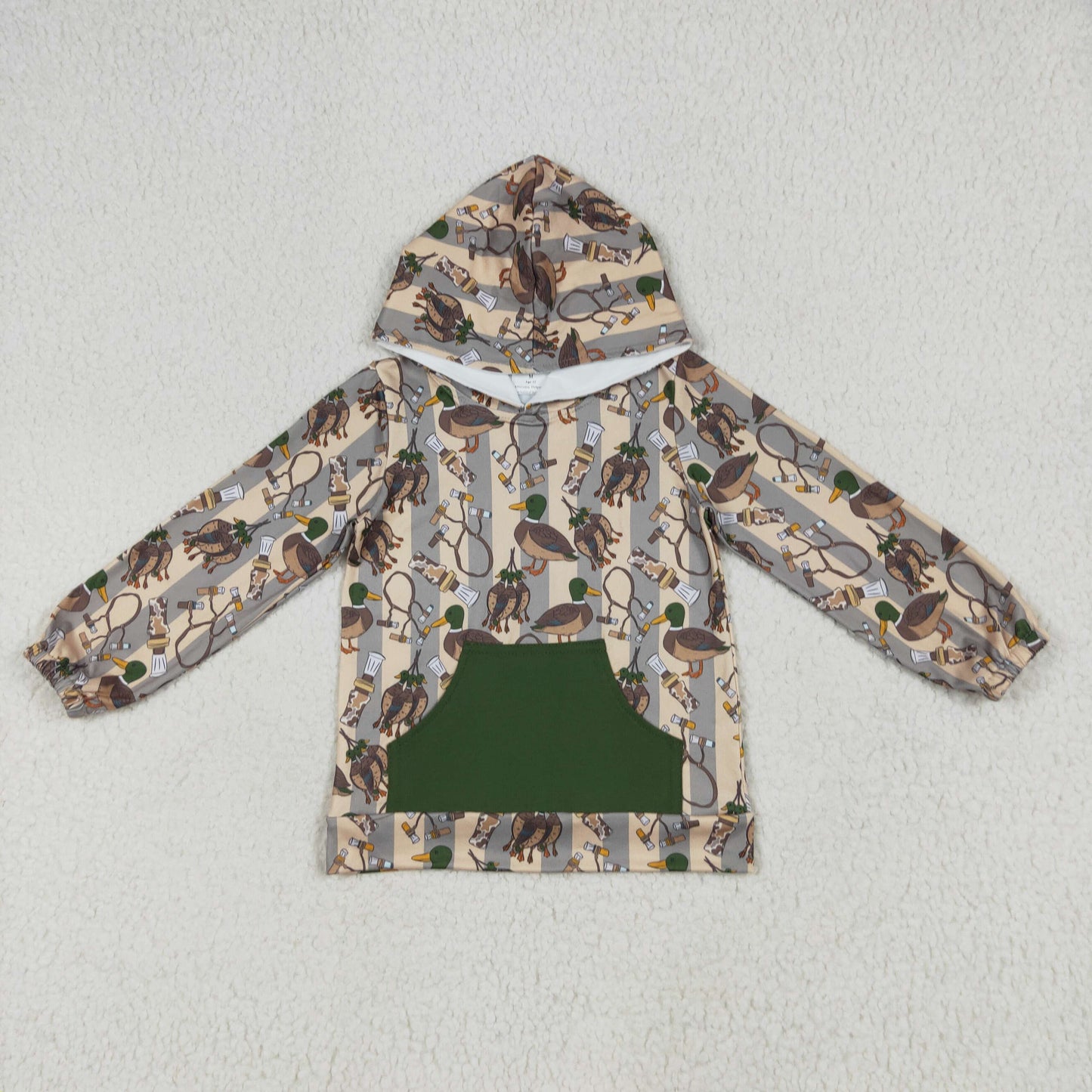 Sibling Baby Boys Ducks Dogs Deer Camo Calls Southern Hunting Hoodies Top Blankets