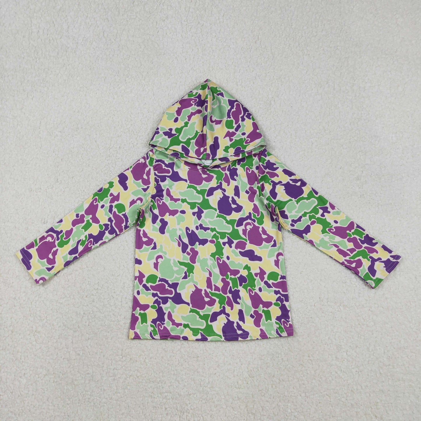 Sibling Baby Boys Southern Camo Long Sleeves Hoodies Tops