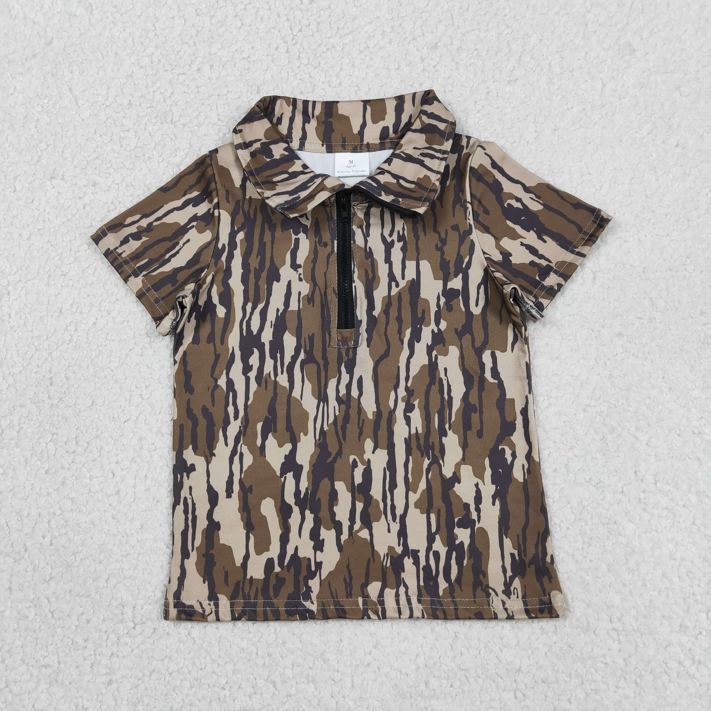 Sibling Baby Girls Southern Camo Zip Pullovers Tops