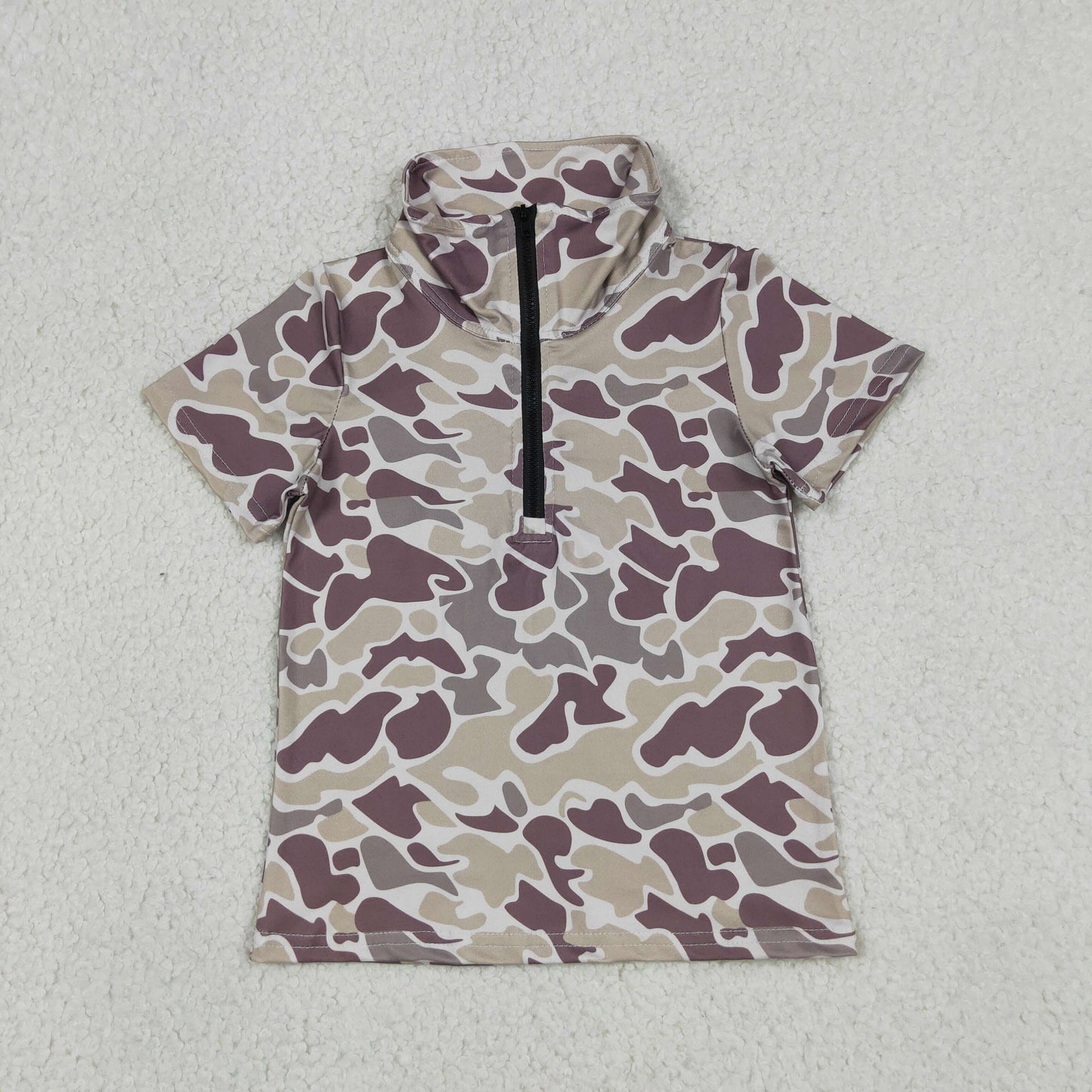 Sibling Baby Girls Southern Camo Zip Pullovers Tops