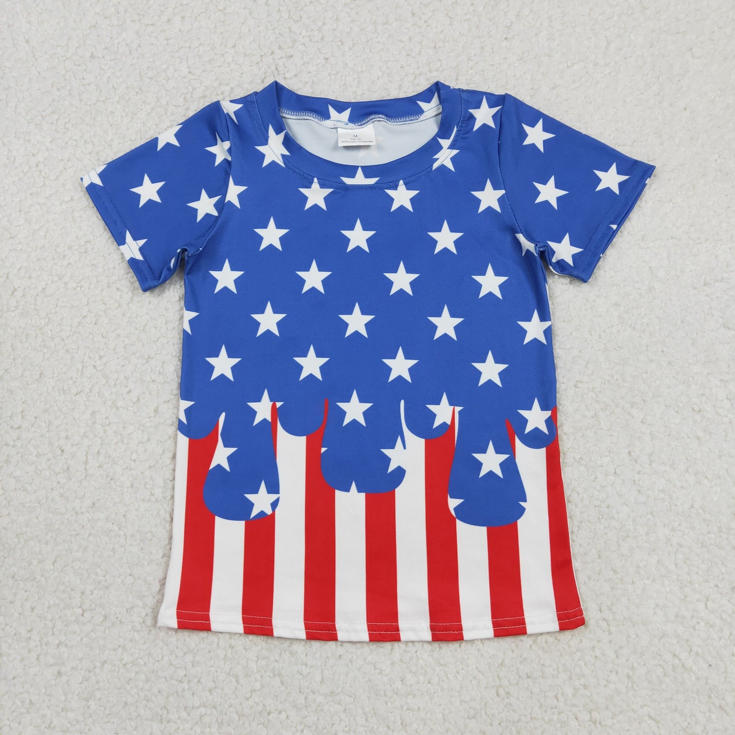 Sibling Baby Kids Stars Stripe Top Shorts 4th of July Clothes Set Yoga Short Knee Length Dress