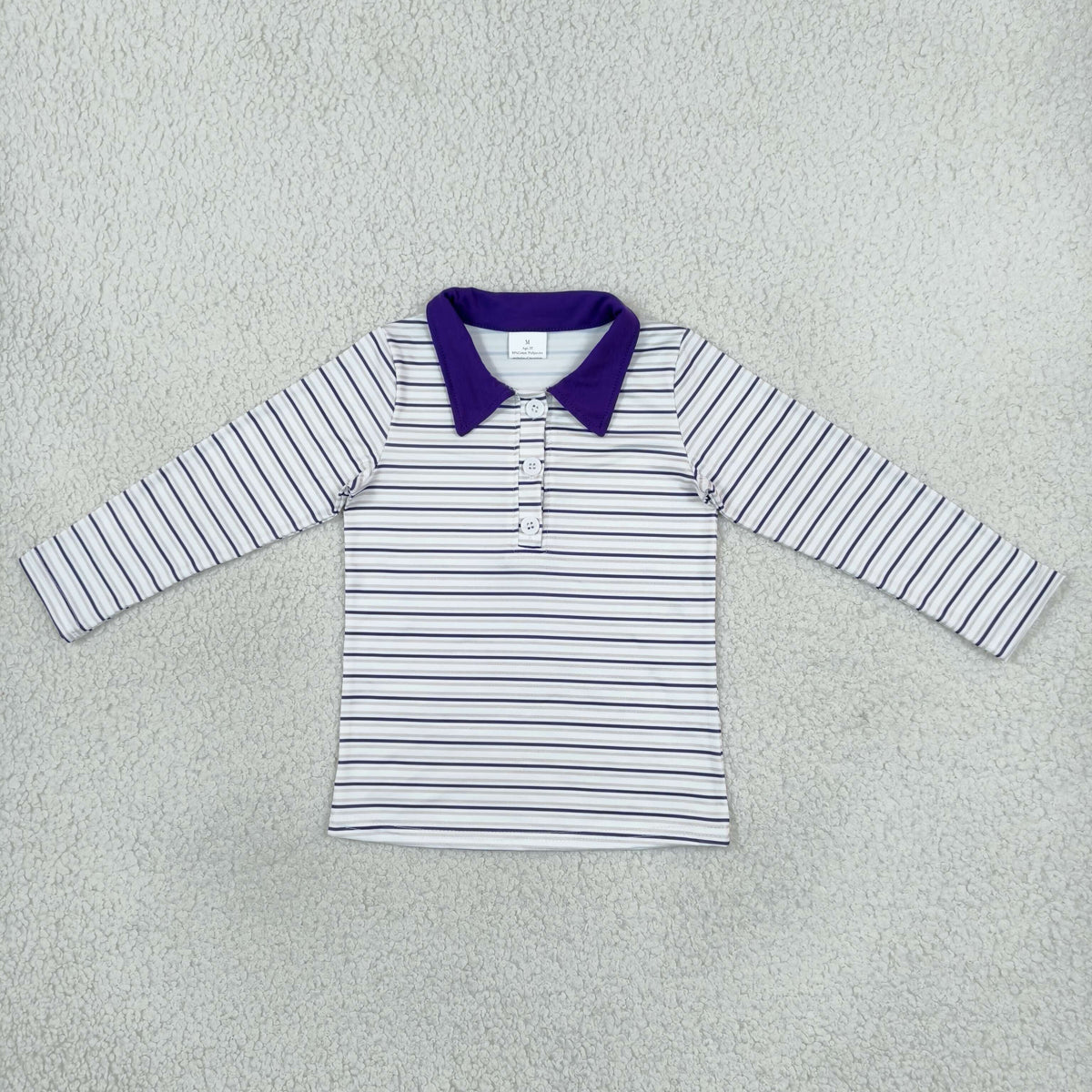 Sibling Baby Boys Girls Mardigras Button Zip Pullovers Shirts Top