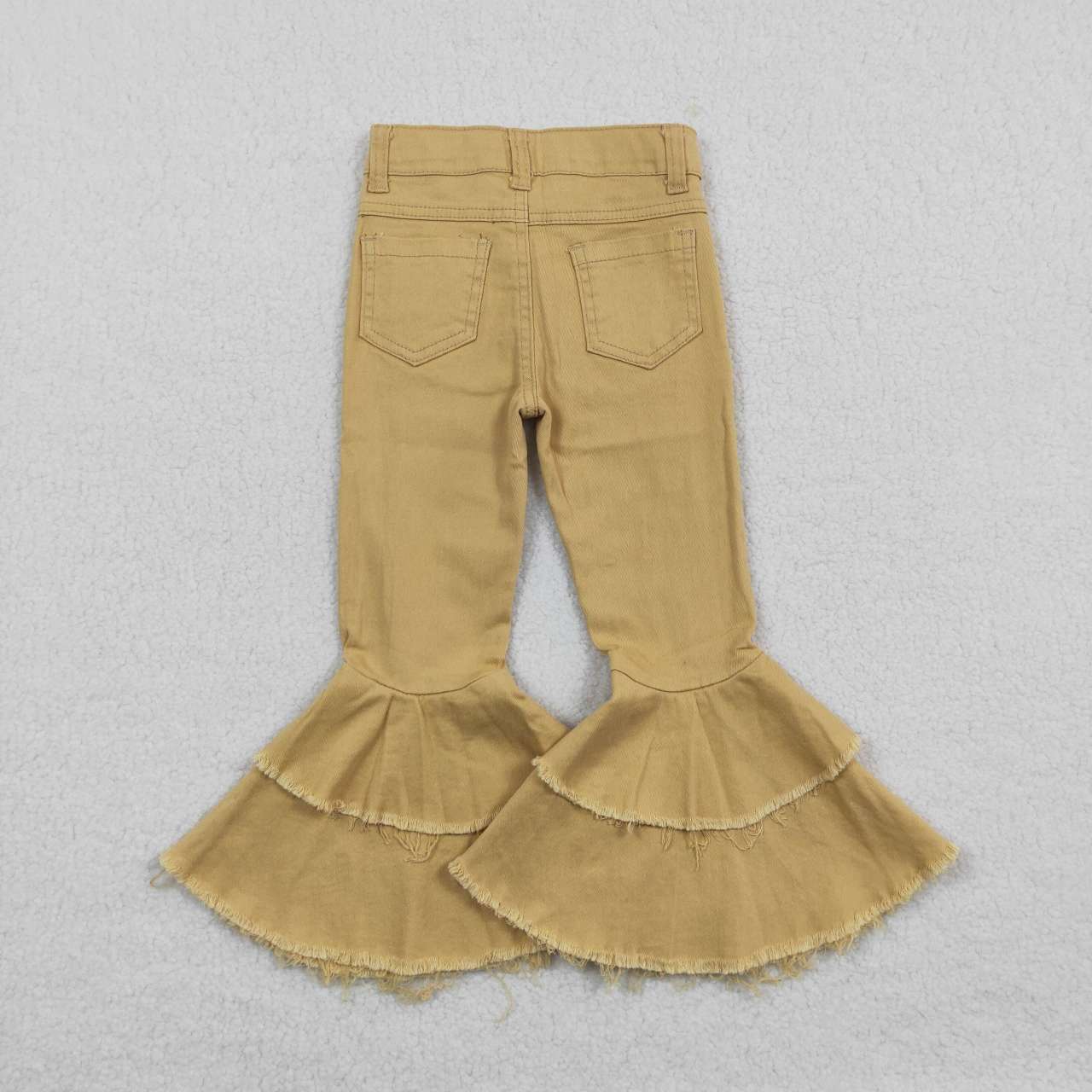Sibling Baby Girls Bell Bottom Denim Pants Jeans