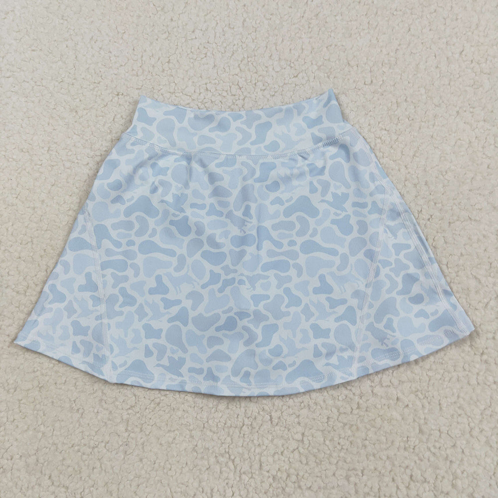 Sibling Baby Girls Western Ducks Camo Yoga Skorts Bottom