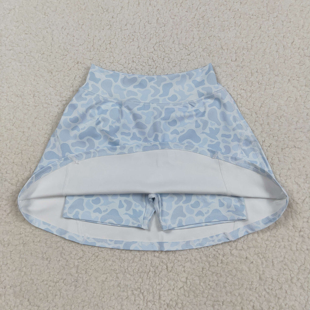 Sibling Baby Girls Western Ducks Camo Yoga Skorts Bottom