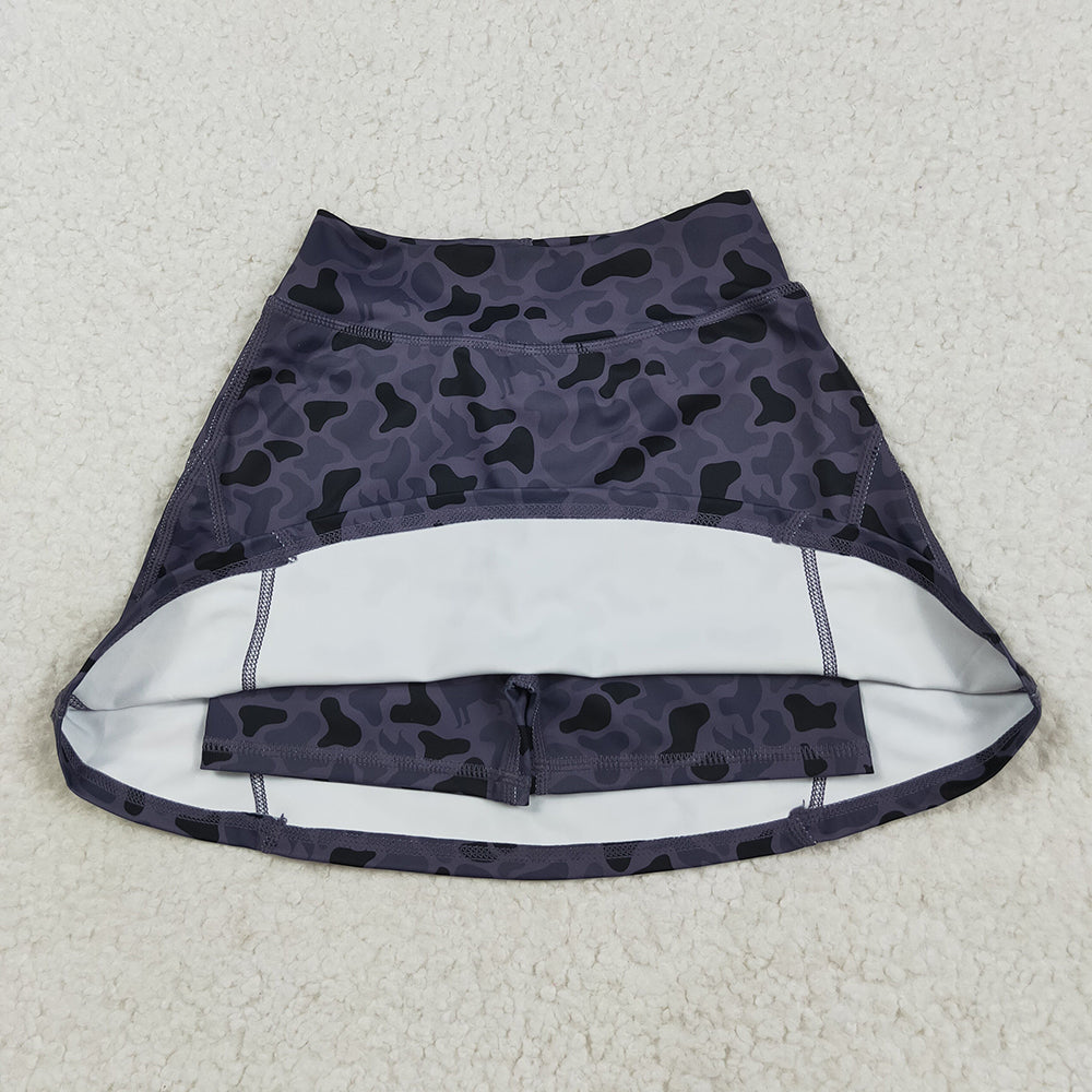 Sibling Baby Girls Western Ducks Camo Yoga Skorts Bottom