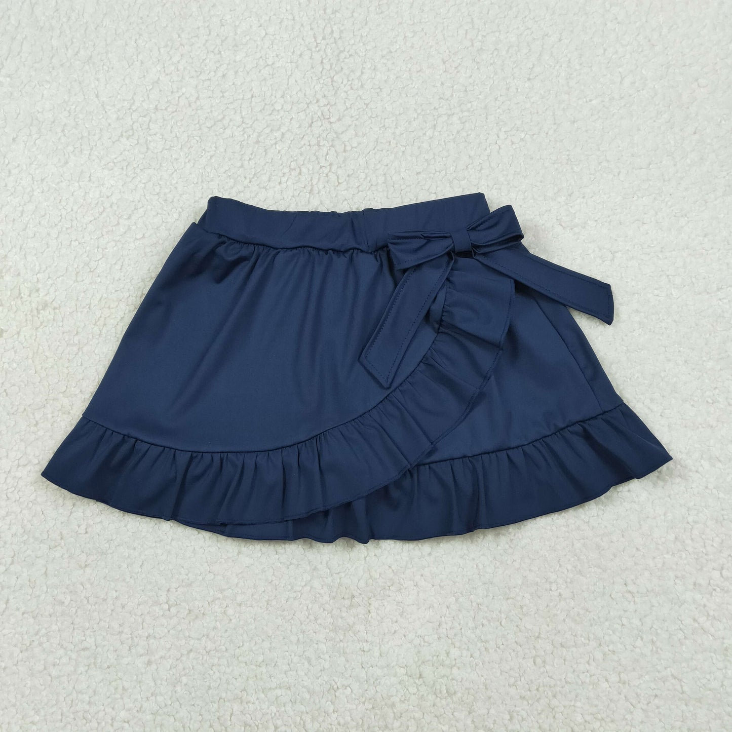 Sibling Baby Girls Yoga Active Bows Ruffle Skirt Shorts Bottom