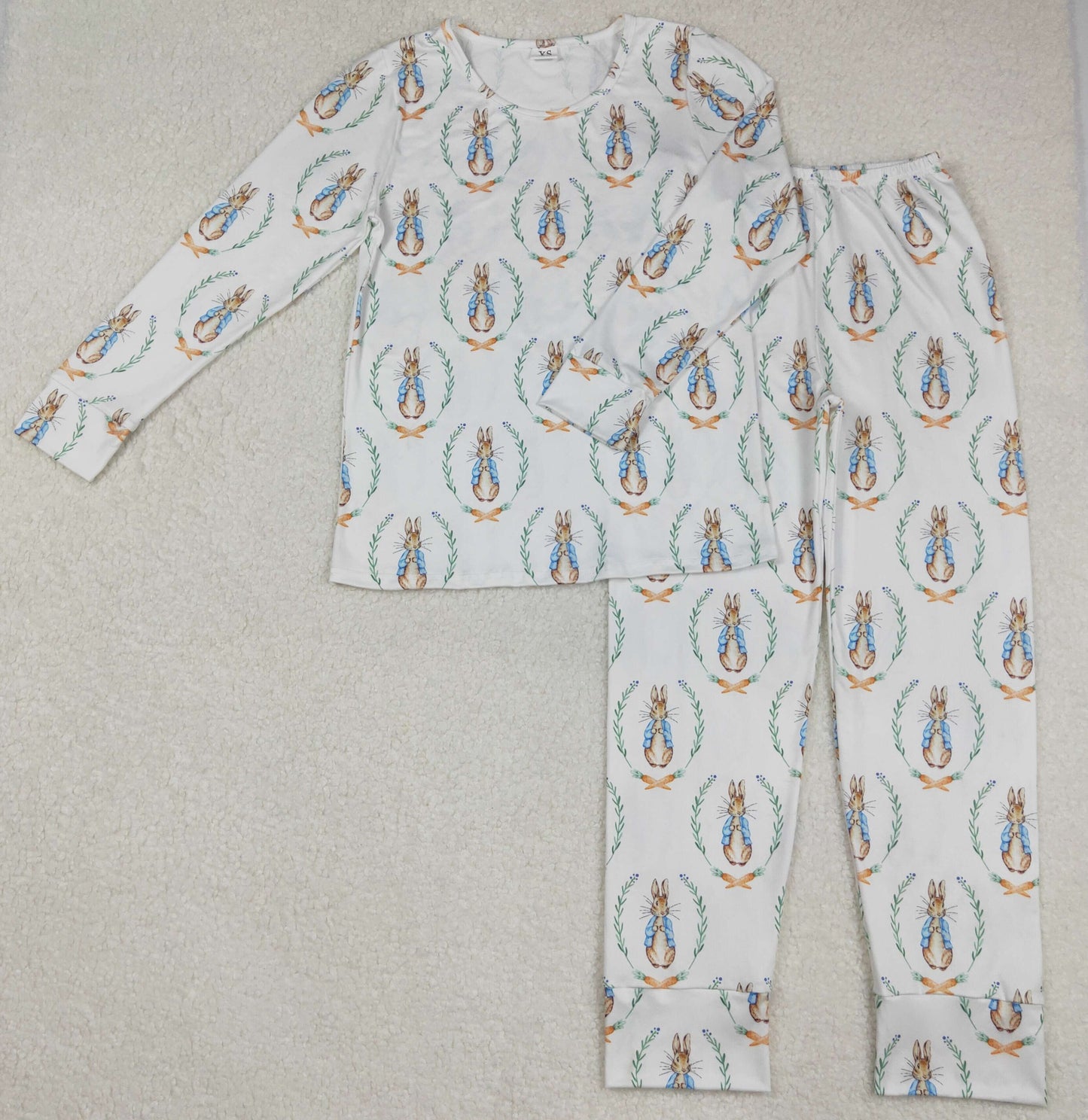 Sibling Adult Women Long Sleeve Bows Santa Pants Pajamas Sets