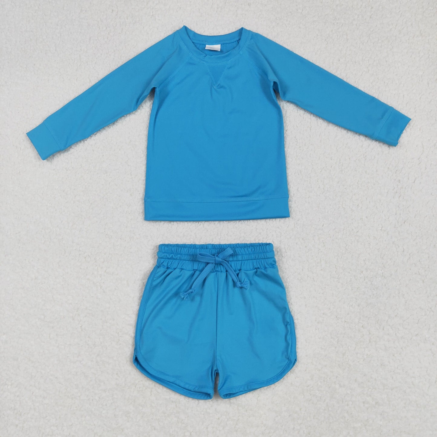 Sibling Baby Girls Colorful Long Sleeves Shirts Top Shorts With Belt Sets