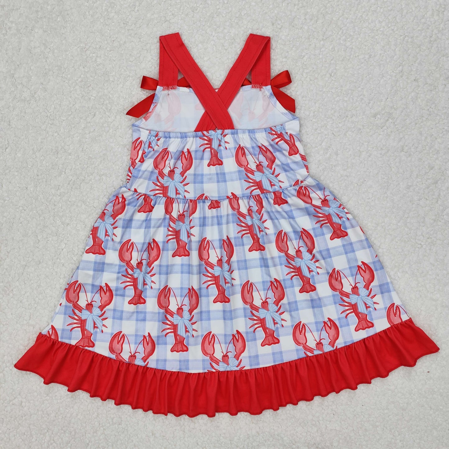 GSD1968  toddler clothes crayfish girl summer dress