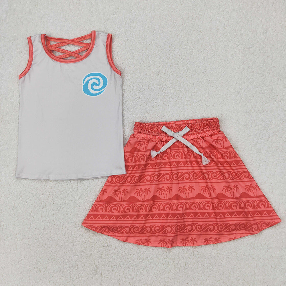 Sibling 7 Colors Baby Girls Princess Shirt Skorts Skirts Outfits