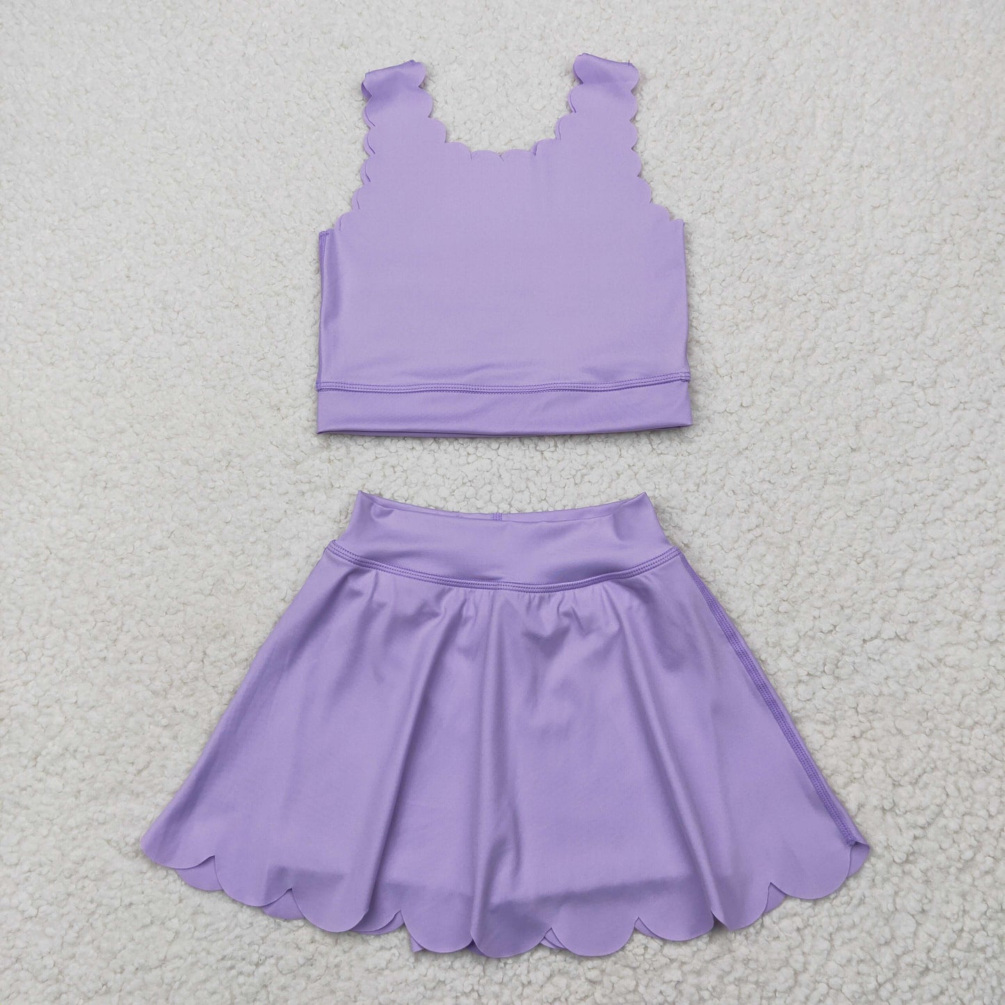 Sibling Baby Girls Shirts Skirt Shorts Bottom Yoga Active Clothes Sets
