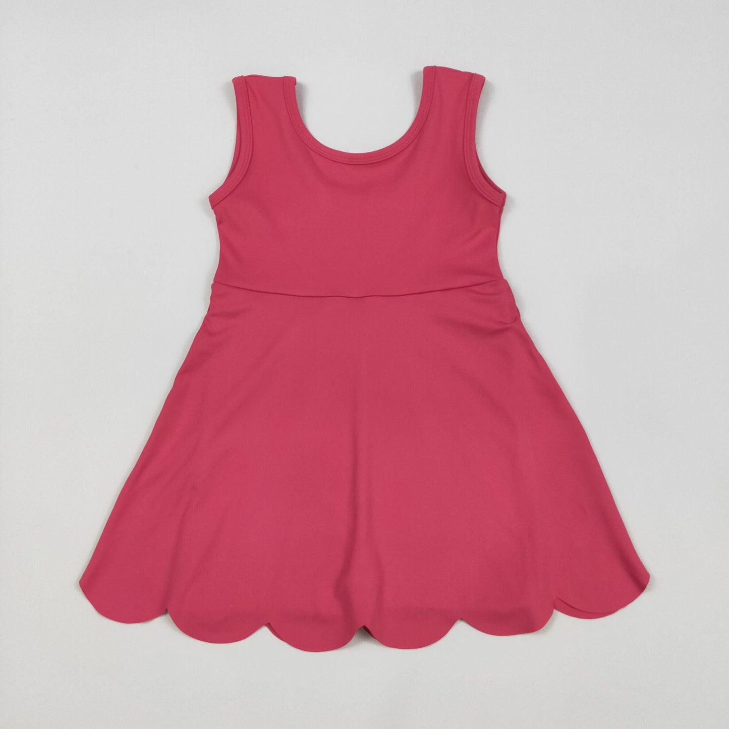 Sibling Baby Girls Colorful Sleeveless Yoga Active Knee Length Dresses