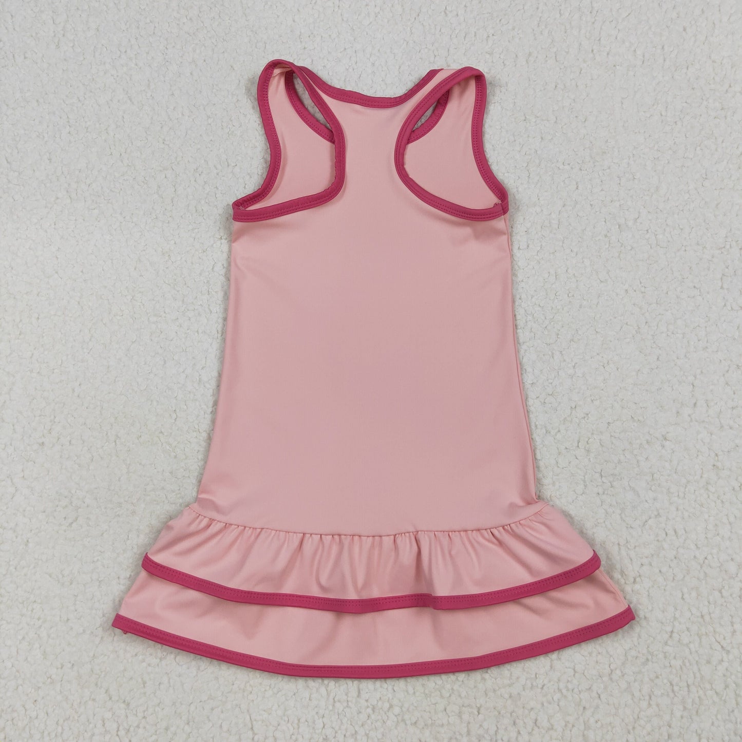 Sibling Baby Girls Sleeveless Yoga Knee Length Dresses