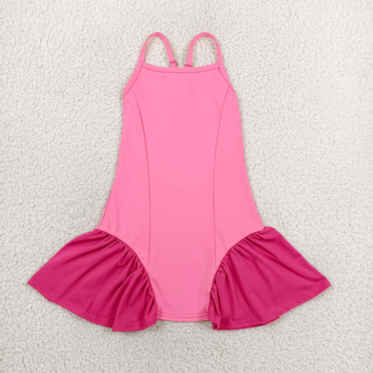 Sibling Baby Girls Strap Dress Tunic Shorts Yoga Active Clothes Sets
