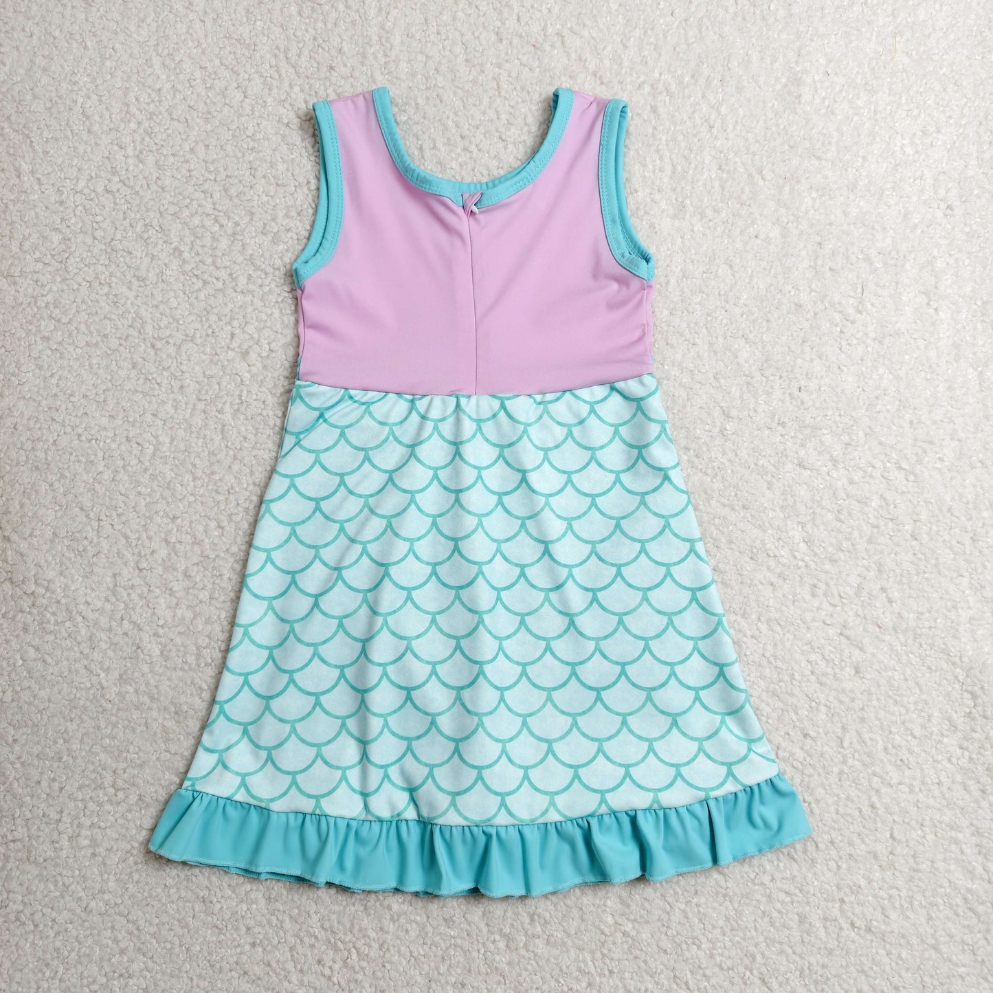 Sibling Baby Girls Sleeveless Yoga Active Short Knee Length Dresses