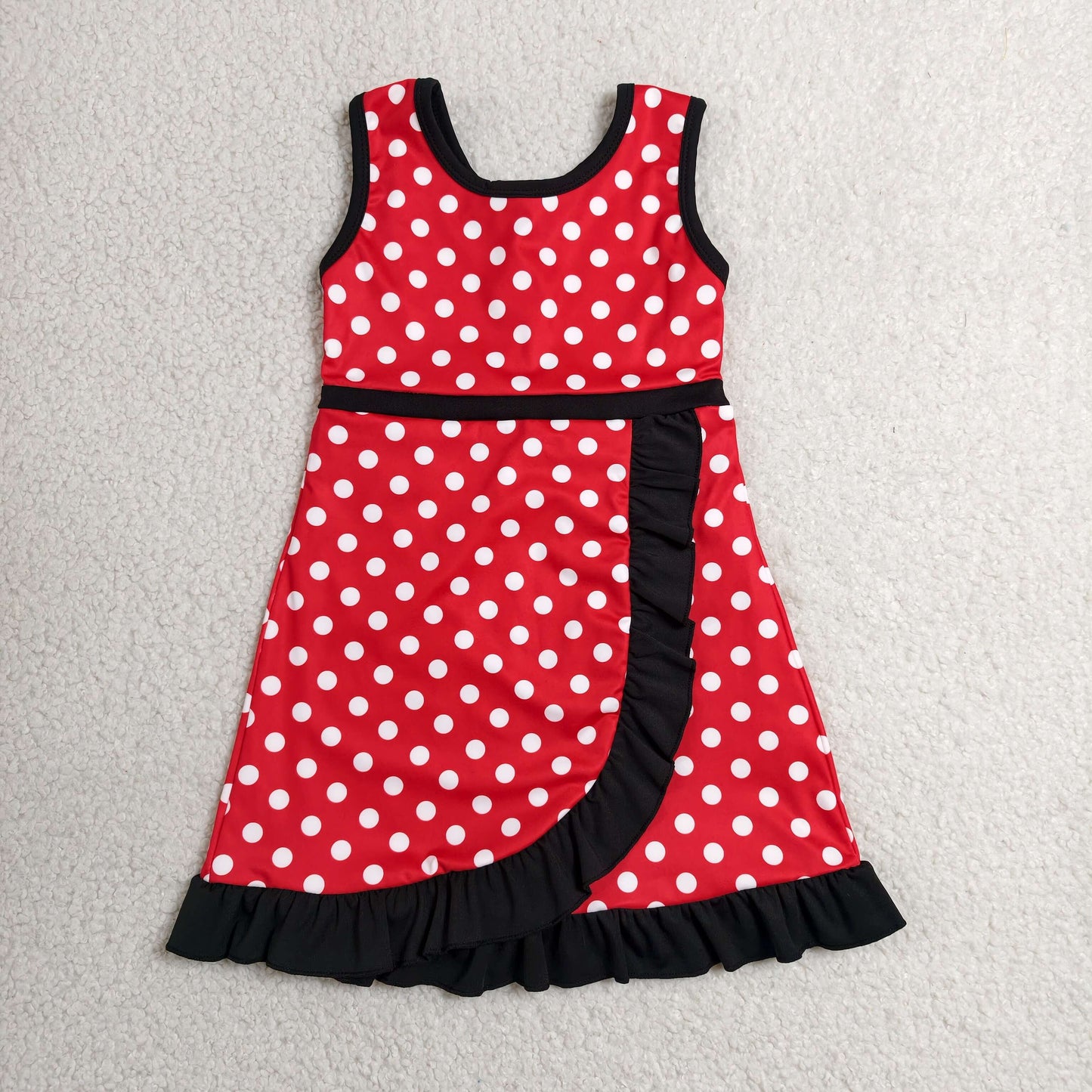 Sibling Baby Girls Sleeveless Yoga Active Short Knee Length Dresses