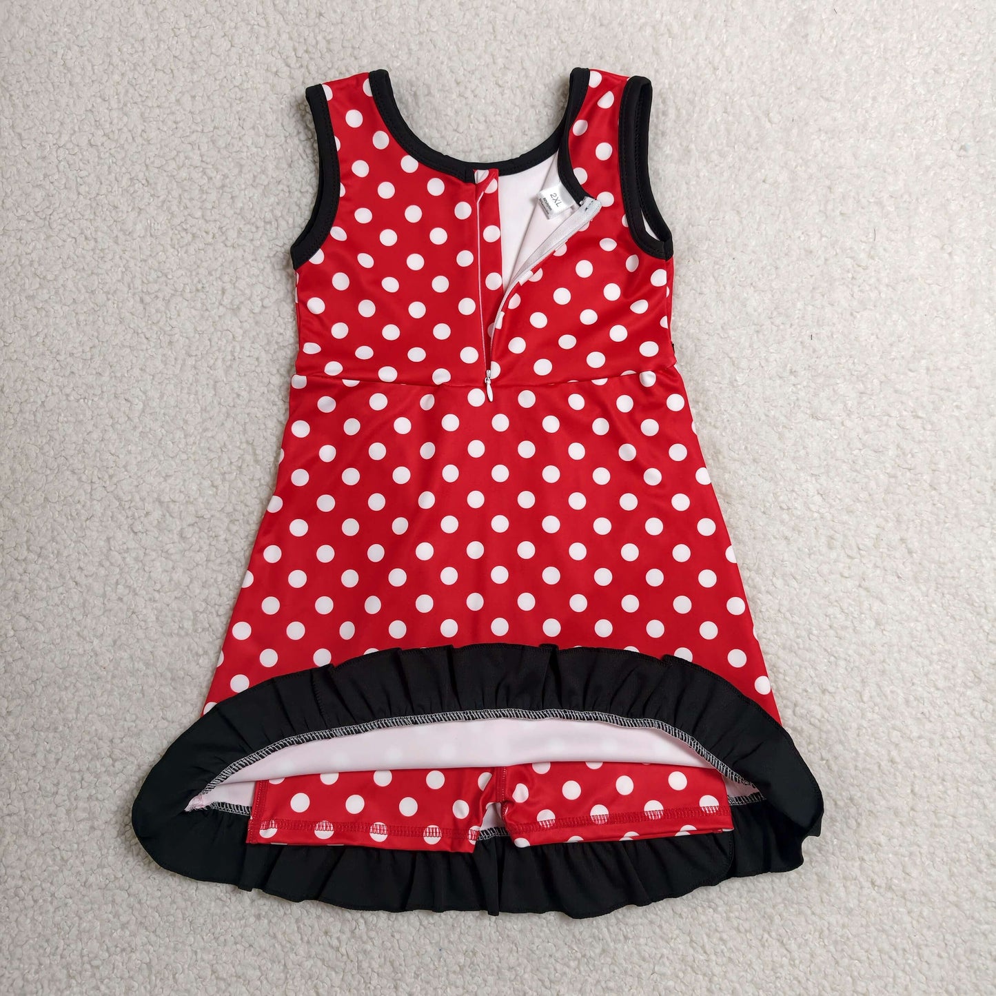 Sibling Baby Girls Sleeveless Yoga Active Short Knee Length Dresses