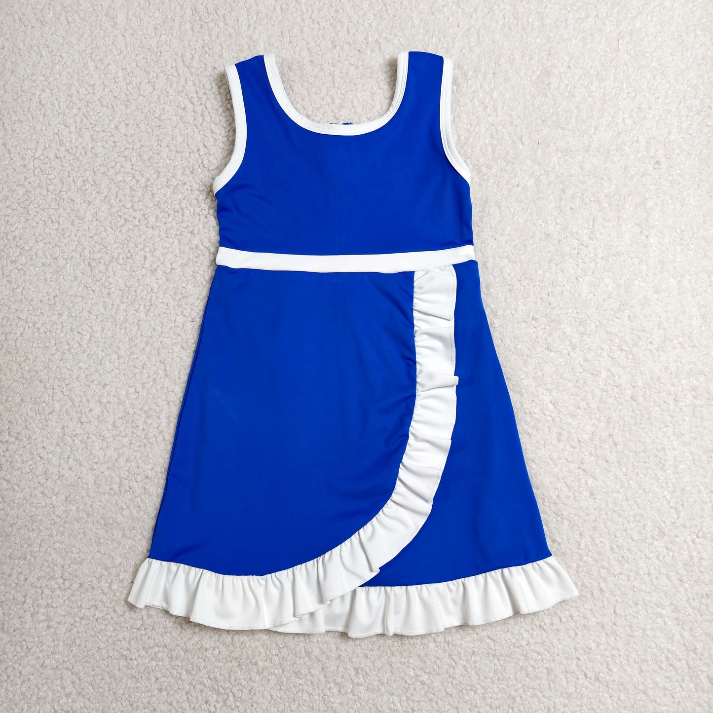 Sibling Baby Girls Sleeveless Yoga Active Short Knee Length Dresses