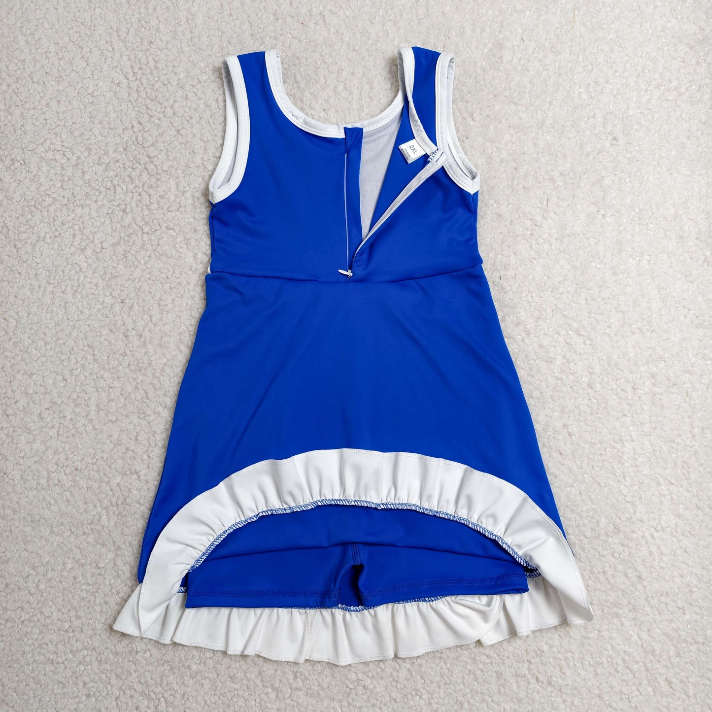 Sibling Baby Girls Sleeveless Yoga Active Short Knee Length Dresses