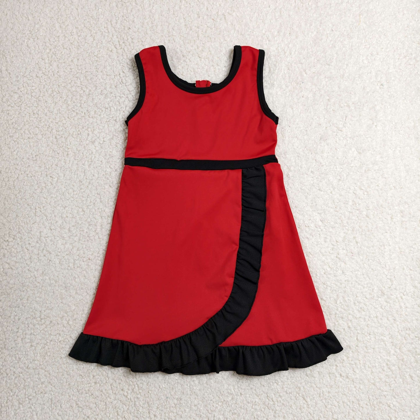 Sibling Baby Girls Sleeveless Yoga Active Short Knee Length Dresses