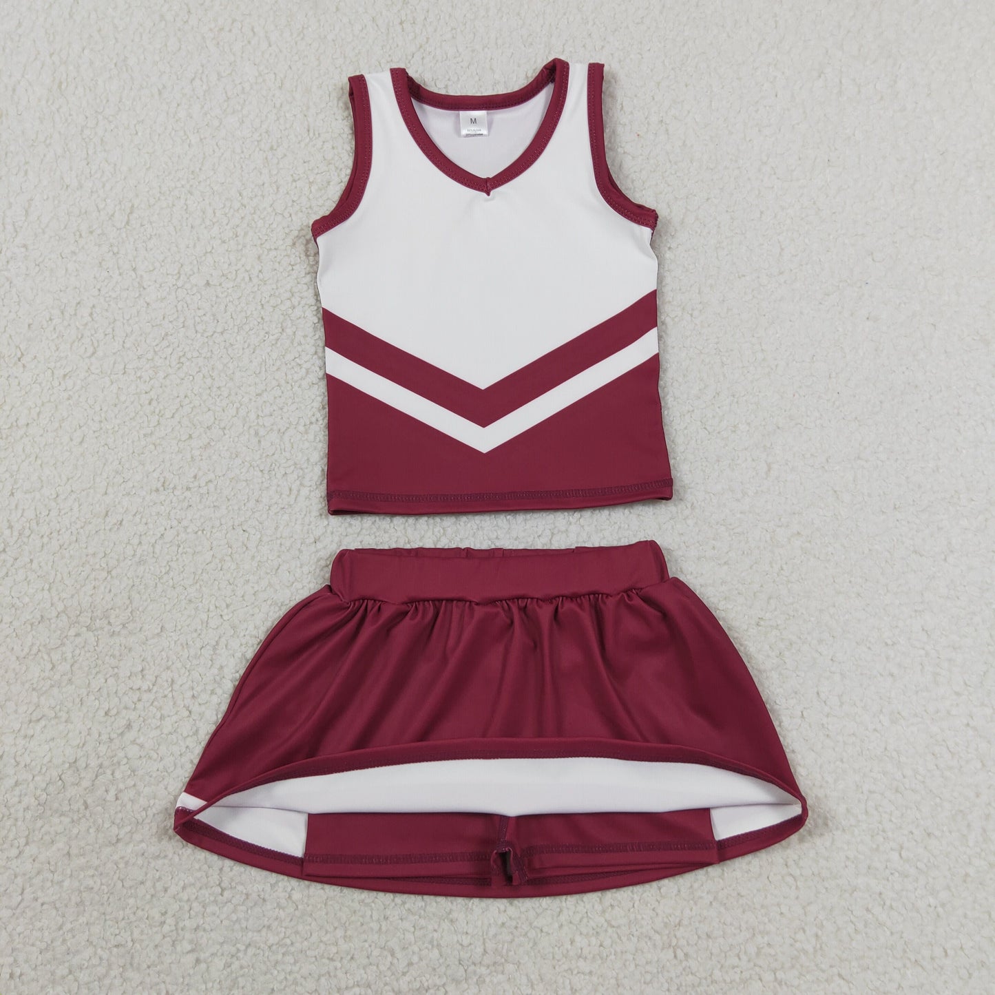 Sibling Baby Girls Sleeveless Stripe Vest Top Skirt Shorts Team Clothes Sets