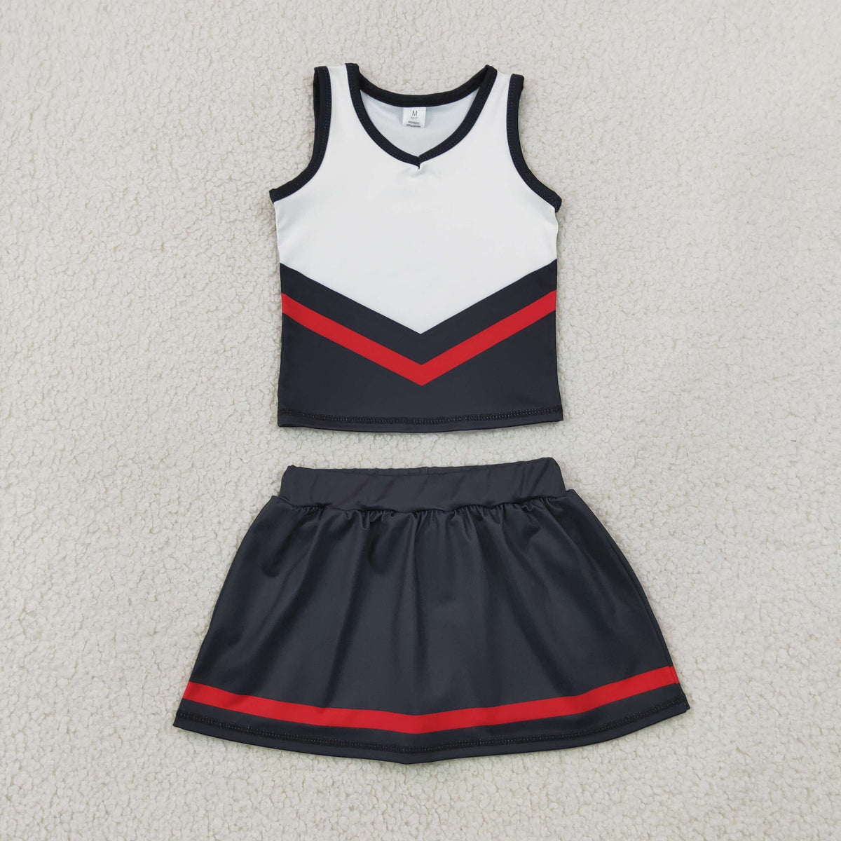 Sibling Baby Girls Sleeveless Stripe Vest Top Skirt Shorts Team Clothes Sets
