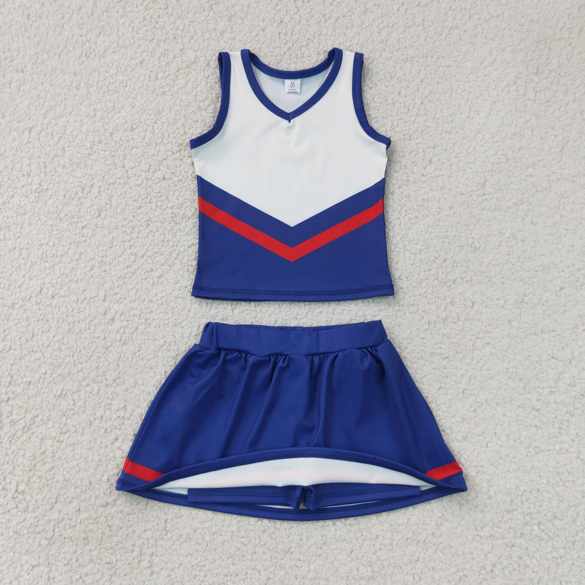 Sibling Baby Girls Sleeveless Stripe Vest Top Skirt Shorts Team Clothes Sets