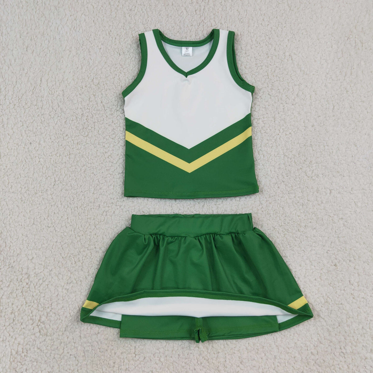 Sibling Baby Girls Sleeveless Stripe Vest Top Skirt Shorts Team Clothes Sets