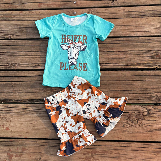 heifer please T-shirts Shorts Sets GSSO0031