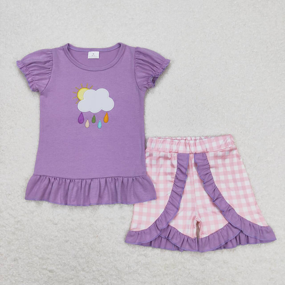 GSSO0657  baby girl clothes rain toddler girl summer outfit