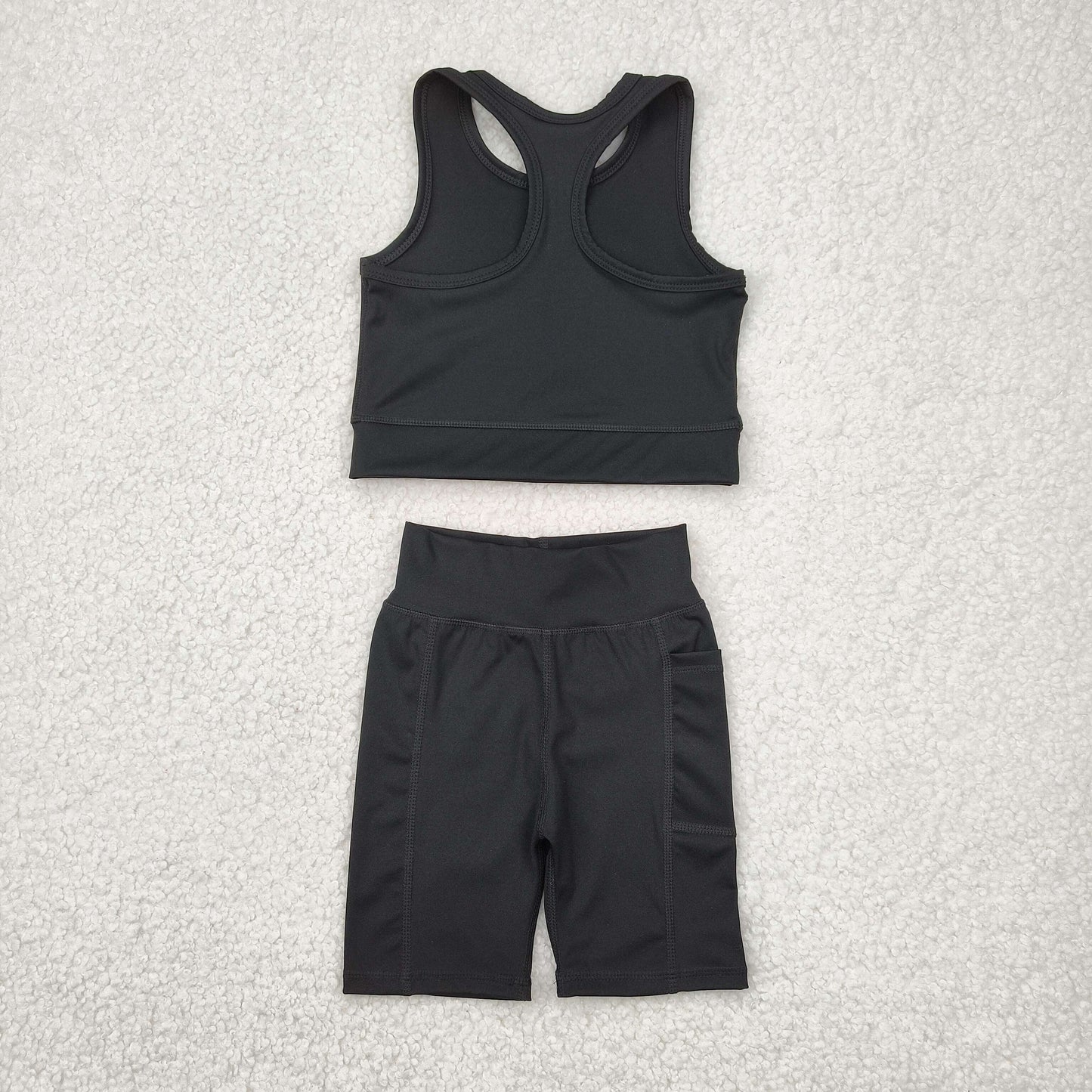 Sibling Baby Girls Athletic Active Wear Top Shorts Clothes Sets