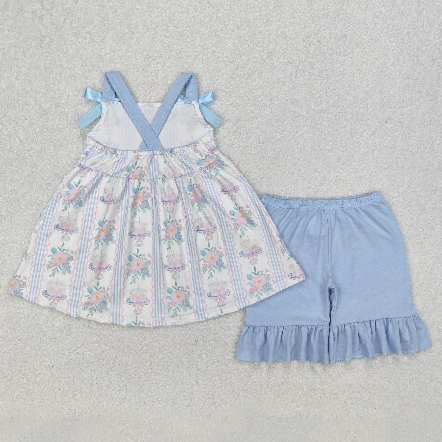 GSSO2087  baby girl clothes bows toddler girl summer outfit