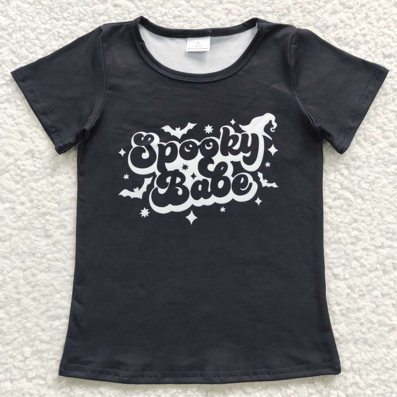 Sibling Baby Boys Girls Hats Ghosts Pumpkins Halloween Tee Shirts Top
