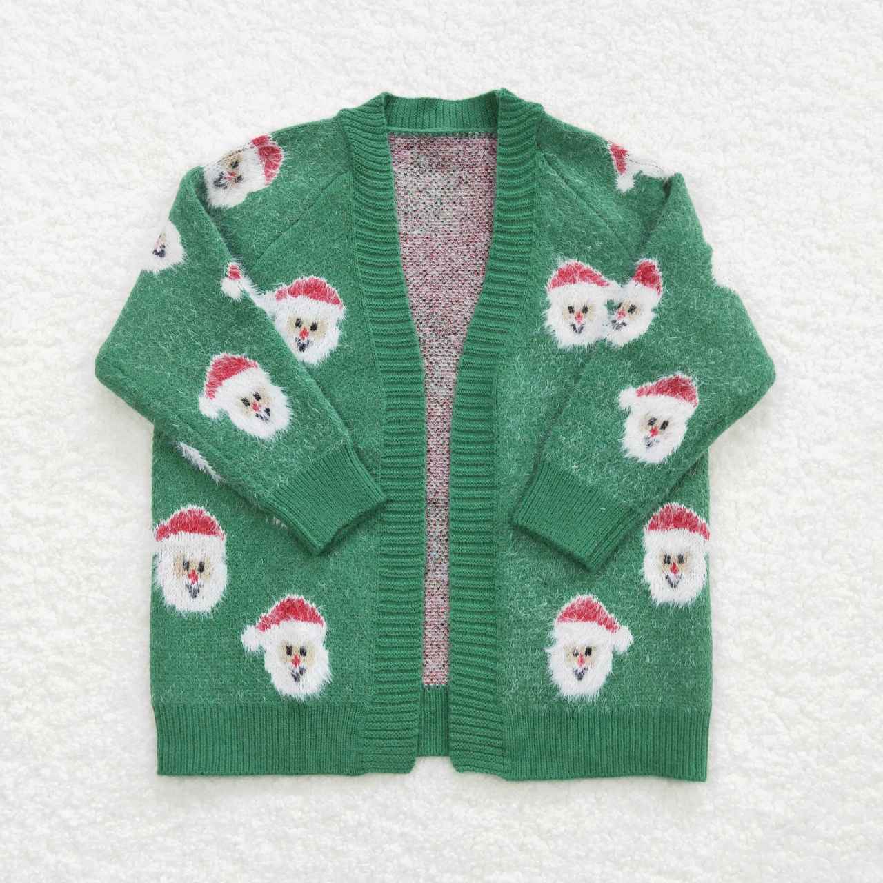 Sibling Baby Girls Christmas Long Sleeve Sweaters Cardigans