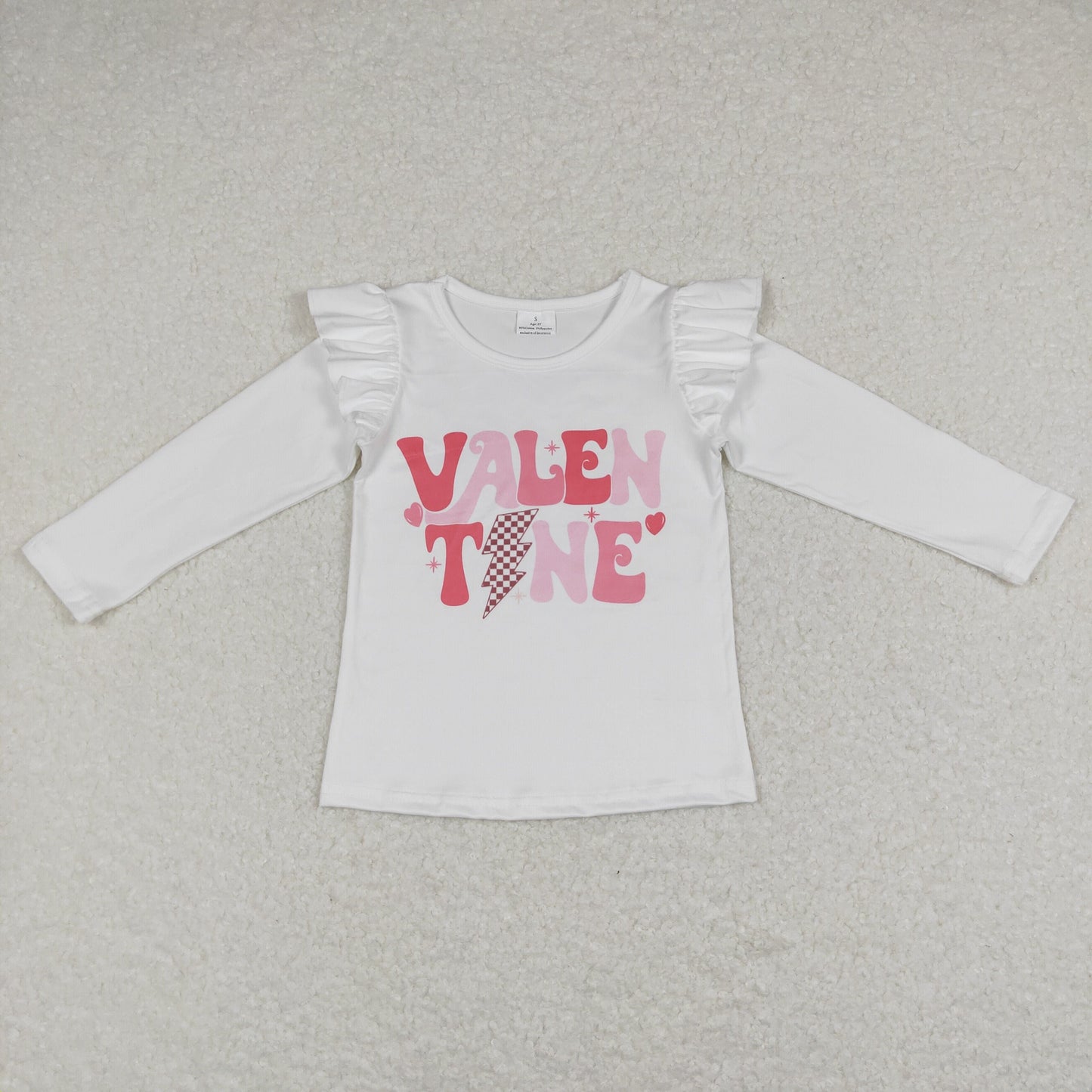 Sibling Baby Boys Girls Hearts Dinosaurs XOXO Valentine Tee Shirts Top