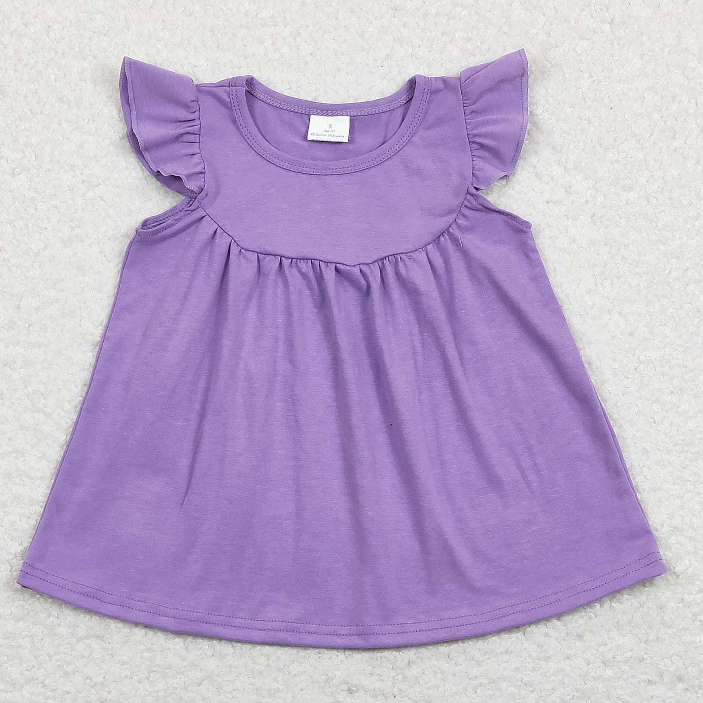 Sibling Baby Girls Flowers Cakes Tee Shirts Top
